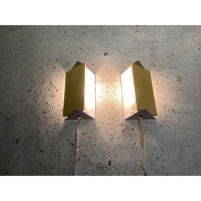 Wall Light Bedside Lamps by J. J. M. Hoogervorst for Anvia, 1960s, Set of 2 For Sale - Image 10 of 10