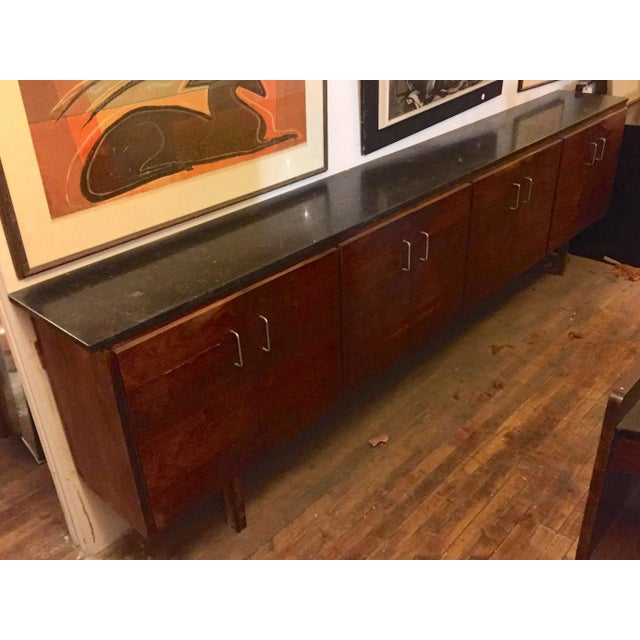 Long Wall-Mounted Credenza For Sale - Image 9 of 9
