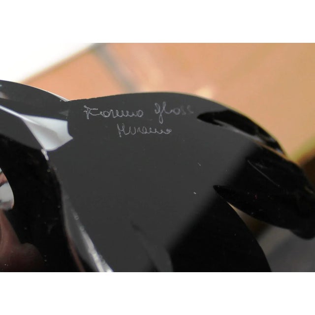 Traditional Contemporary Murano Glass Penguin For Sale - Image 3 of 4