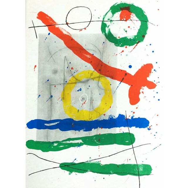 Title: Untitled DM08151 Artist: Joan Miro Country: Spain Medium: Original Lithograph Marks: Not signed, not numbered...