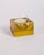 Vintage German Yellow Crystal Ashtray, 1960s For Sale - Image 9 of 9