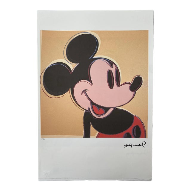 After Andy Warhol, Mickey Mouse, 1980s, Lithograph For Sale