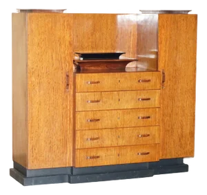 Vintage Art Deco Wardrobe, 1920s