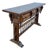 Valenti Spanish Carved Wood Console Table with Drawers and Turned Spindles, 1950 For Sale