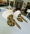 French Devoluy Hand Torch Brass Wall Sconces For Sale In Palm Springs - Image 6 of 18