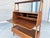 1950s Mid-Century Walnut Wall Unit Secretary Desk & Bookcase by Saginaw Furniture For Sale - Image 9 of 18
