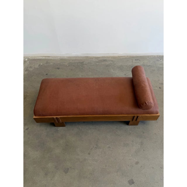 2020s Madura Daybed in Sienna Leather For Sale - Image 5 of 18