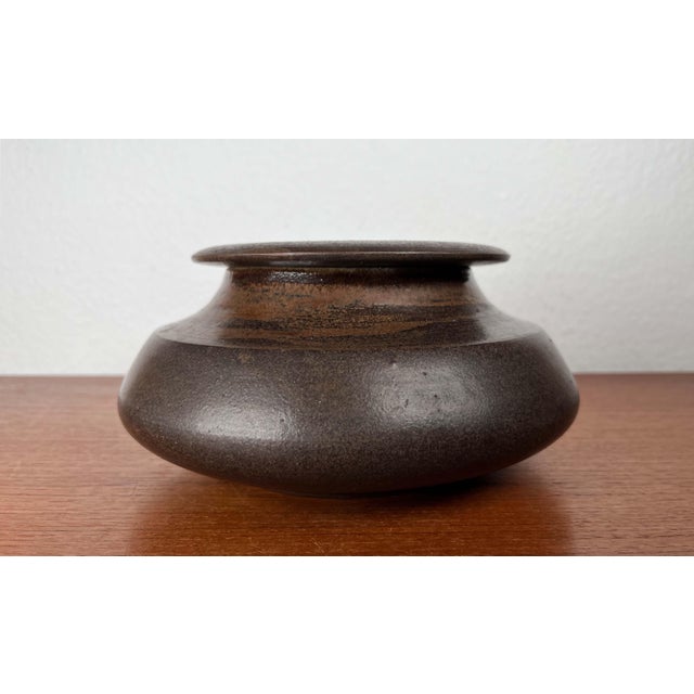 Mid-Century Modern German Studio Pottery Jar with Lid from Kellner Keramik, 1978 For Sale - Image 10 of 18
