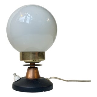 Small Vintage Scandinavian Space Bug Table Light, 1960s For Sale