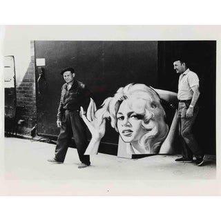 Henri Dauman, Brigitte Bardot Billboard, 1964, Gelatine Silver Print For Sale
