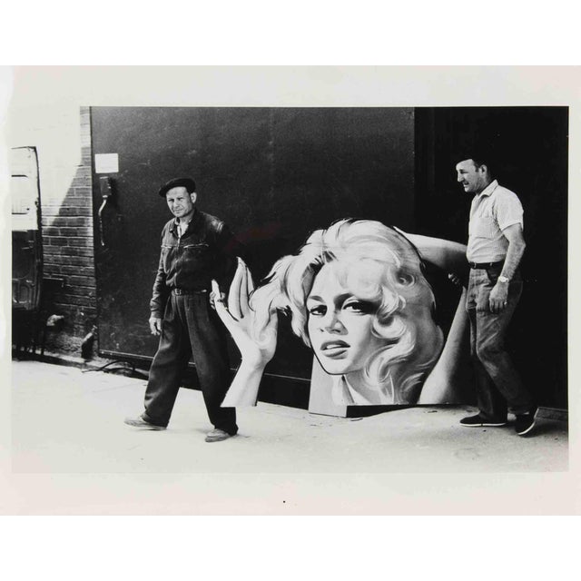 Henri Dauman, Brigitte Bardot Billboard, 1964, Gelatine Silver Print For Sale