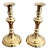 Victorian Brass Candlesticks, 1880s, Set of 2 For Sale