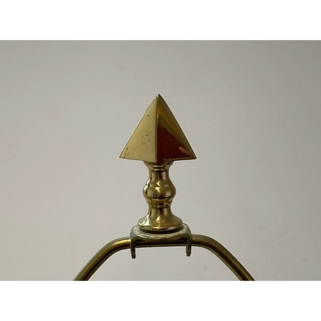 Black Maitland-Smith Table Lamps Red Stars on Black For Sale - Image 8 of 13