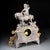French Gilt-Bronze and Patinated Bronze Figural Mantel Clock with Equestrian Boy from Les Japy Fils, 1850s For Sale - Image 5 of 18