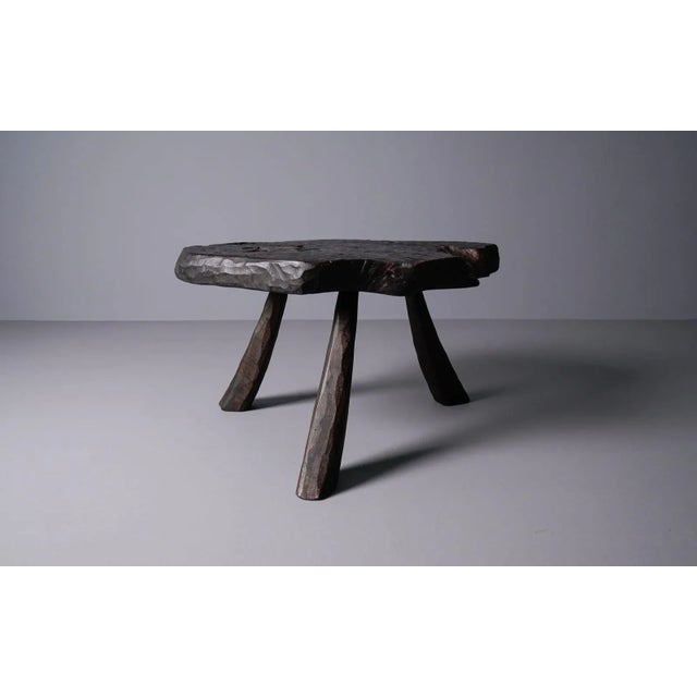 Brown Modern Sculptural Rustic Coffee Table in the style of Alexandre Noll For Sale - Image 8 of 10