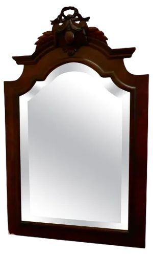 French Carved Wall Mirror, 1870s