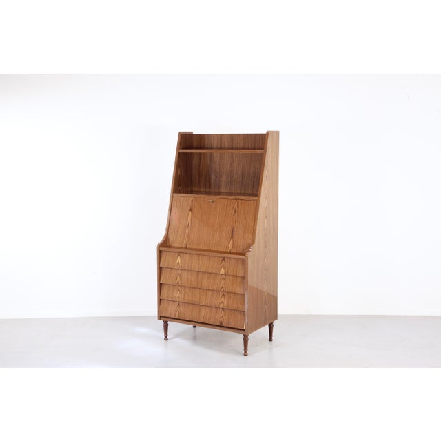 1960s Scandinavian Secretaire in Teak, 1960s For Sale - Image 5 of 11