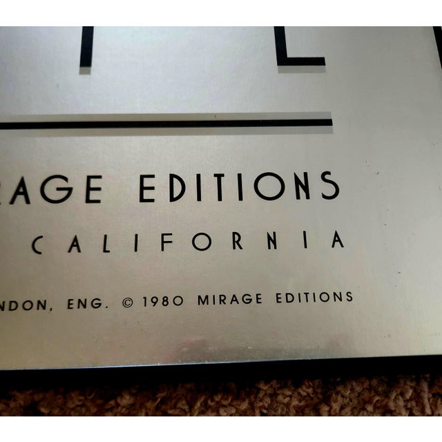 Erte Symphony in Black Framed Art Print 1980 For Sale - Image 4 of 7