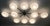 Italian 21st Century Dieci Polished Chrome Matte White Murano Flush Mount by Fabio LTD For Sale - Image 3 of 5