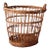 Vintage Wicker Basket For Sale