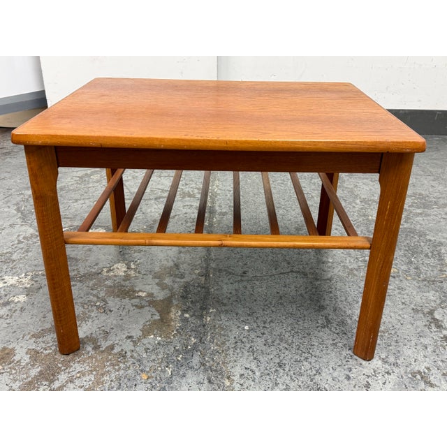 Mid-Century Modern Mobelfabrikken Toften Furniture Side Table, Mid 20th Century For Sale - Image 3 of 12