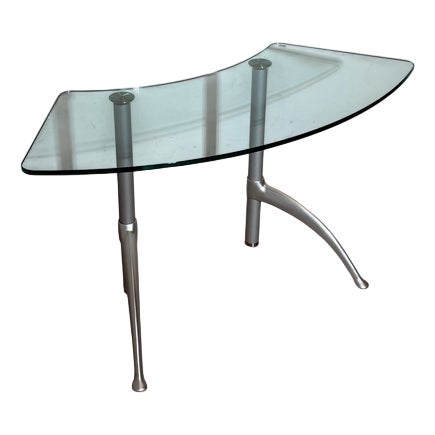 Glass Side Table from Rolf Benz For Sale