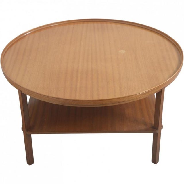 Vintage Cigar Coffee Table in Mahogany by Kaare Klint, 1970s For Sale - Image 4 of 11