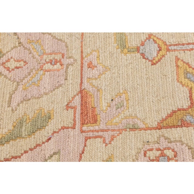 Textile Fine Turkish Sumak Flate Weave Wool Rug 4'0" X 6'0" For Sale - Image 7 of 8