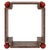 Red Muladhara Side Table in Walnut and Birch Spheres by Auste Ost For Sale - Image 8 of 8