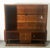 Brown Art Deco Walnut, Rosewood & Maple Sideboard with Original Glass, Italy, 1940s For Sale - Image 8 of 10