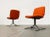 Two Space Age armchairs from the SEAT 150 series by Mauser based on a design by Herbert Hirche from the 1970s. The large...
