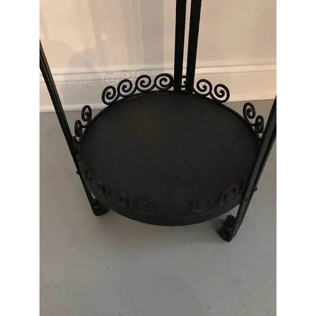 French Art Deco Side Table or Small Accent Table For Sale - Image 4 of 7