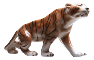 Czechoslovakian Tiger from Royal Dux, 1960s