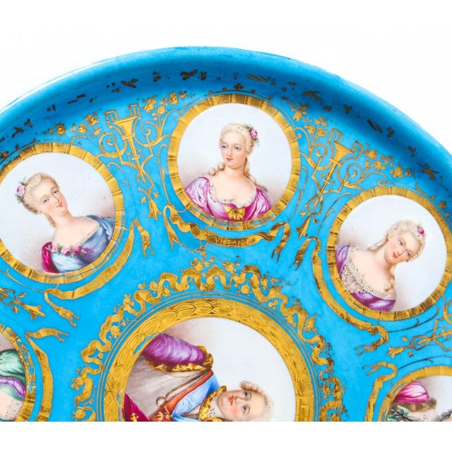 Ceramic Louis XVI Sèvres Porcelain Charger, 19th Century For Sale - Image 7 of 11