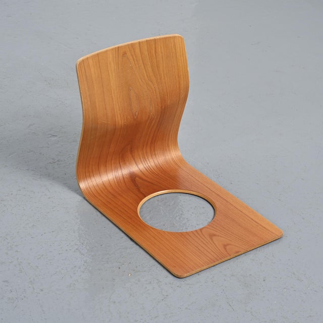 Vintage Zaisu Chair by Kenji Fujimori, 1960s For Sale - Image 15 of 18