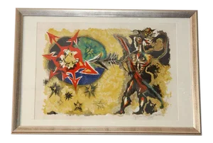 Modern Signed and Numbered Etching by Jean Lurçat
