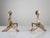 Brutalist Sculptural Bronze Andirons, 1970s, Set of 2 For Sale - Image 14 of 15