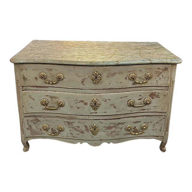 Early 19th Century French Louis Commode Arbalette For Sale