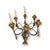Vintage Italian Plaster Wood and Metal Candelabra For Sale - Image 4 of 5