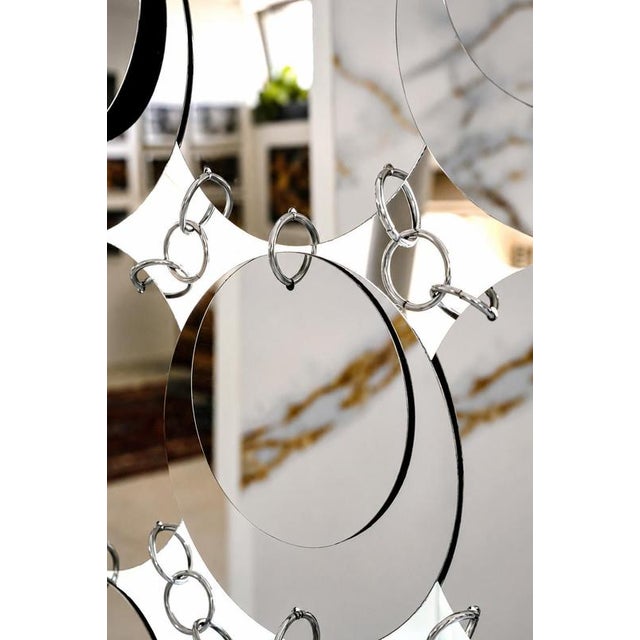 Hipsteria Gold Maxi Modular Wall Mirror by GTG Design Couture For Sale - Image 12 of 13