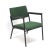Vintage Green Armchair with Metal Frame, 1960s For Sale - Image 5 of 9