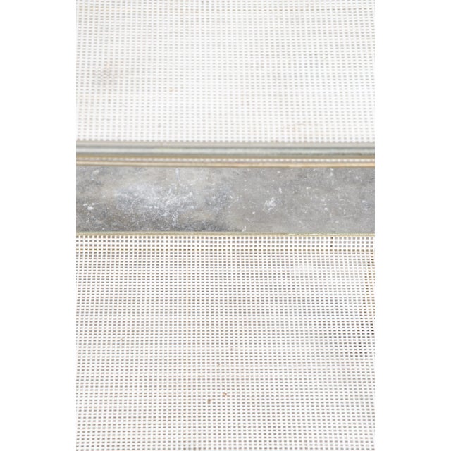 Metal Italian Mid-Century Brass and Metal Serving Trolley, 1950s For Sale - Image 7 of 8