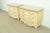 Henredon Henredon French Rococo Louis XV Carved Oak and Silver Gilt Marble Top Commodes or Chests of Drawers, Pair For Sale - Image 4 of 16
