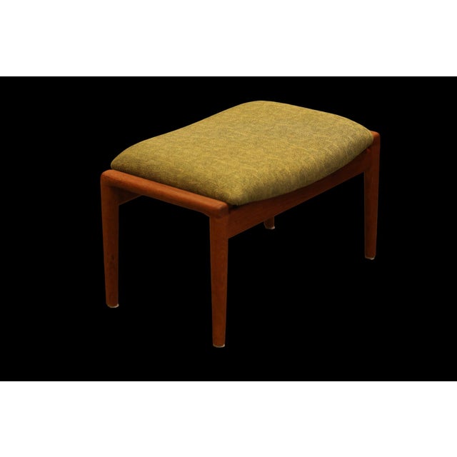 Wood Teak Stool with Adjustable Seat., 1960s For Sale - Image 7 of 11
