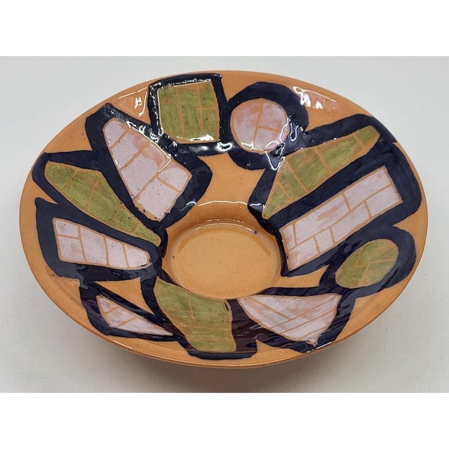 Ceramic Candlestick by Gabrielle Mackiewicz, France, 1950 For Sale - Image 9 of 13