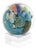 John Simpson "Planet" Art Glass Paperweight, 2018 For Sale