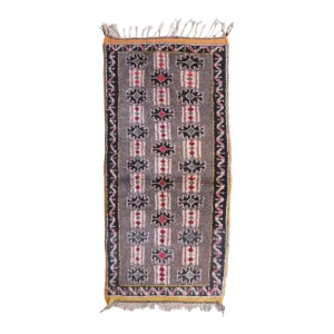 2000's Moroccan Small Taznakht Wool Rug - 5.9 X 2.62 Ft
