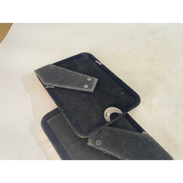 Metal Vintage Italian Picture Frame Photos of Dancer, 1950s, Set of 2 For Sale - Image 7 of 10