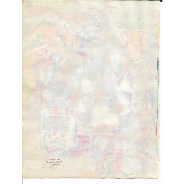 Mid-Century Modern 1955 Marianna Van Rossen Hoogendyk Circus For Sale - Image 3 of 3