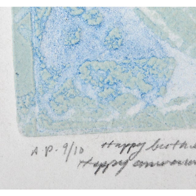 Happy Birthday Martin Barooshian Year: 2001 Size: 8.5 in. x 10 in. Intaglio with aquatint on paper, signed, dated and...